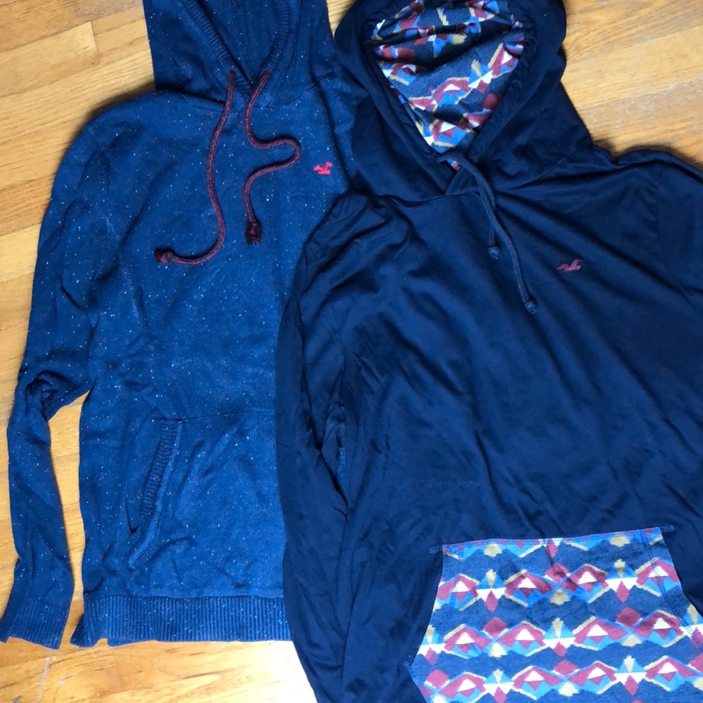 BUNDLE: MENS HOLLISTER LONG SLEEVE SWEATER SHIRT